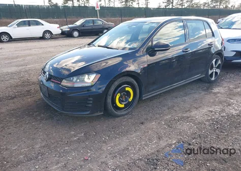 2015 Volkswagen Golf Gti 2.0T Se 4-Door из США, поврежденный, VIN 3VW4T7AU8FM040431